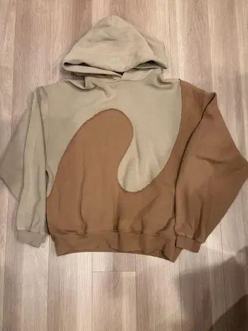 ERL Swirl Hoodie Brown