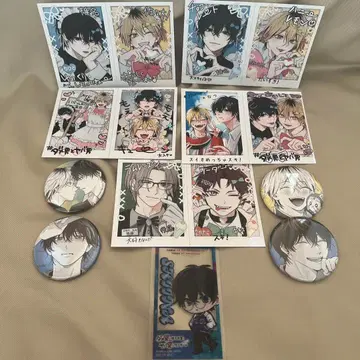 부적응 남자 시이나 선배와 위험한 남자 사사키 군 POPUP 캔뱃지