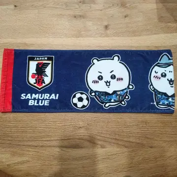 치이카와 머플러 타월 축구 일본 대표 ver.