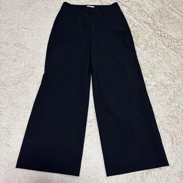 비쓰리 와이드 팬츠 32 블랙