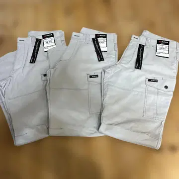 BURTLE 7042 카고 팬츠 LL 카키 23 3매 세트