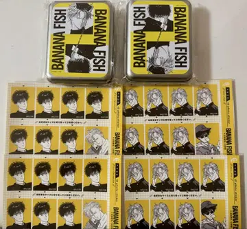 베츠코미 이머시브전 BANANA FISH 스티커와 쿠키 2세트