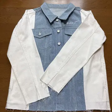 white jam 데님 자켓
