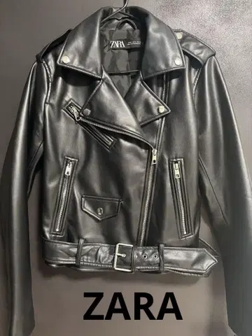 [ ZARA ] 블랙 라이더 자켓