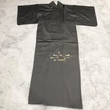 무지 부착형 자수 꽃 무늬 꽃 문양 금실