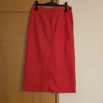 UNITED ARROWS 타이트 롱 스커트 레드 40