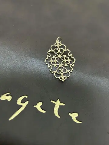 아가테 agete K10 재스민 시스루 목걸이 참