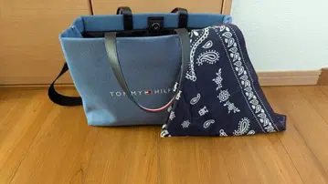 TOMMY HILFIGER 토트백 반다나 포함