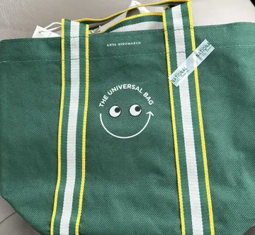 미사용 새상품 소 내셔널 린넨 에코백 Anya Hindmarch