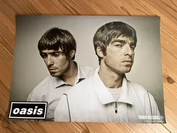 oasis 포스터 TOWER RECORDS 오리지널