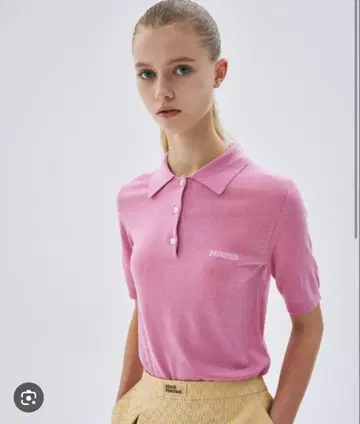 마르디메크르디 핑크 니트