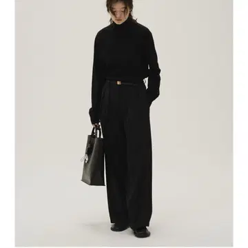 TODAYFUL Doubletuck Twill Trousers 36