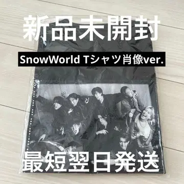 SnowMan SnowWorld T셔츠 초상ver. 미개봉 새상품