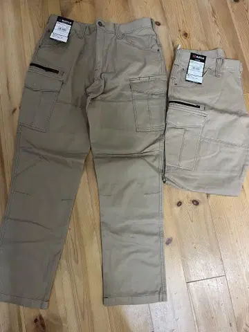 바틀 BURTLE 5502 LL 카고 팬츠 23 카키 2장 세트