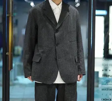 레어 AUBERGE eiffel noir 블랙 샴브레이 38 사이즈 코트