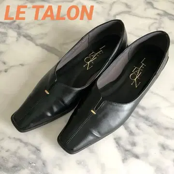[ 새상품급 ] LE TALON 루탈론 스퀘어 펌프스 슬릿 22