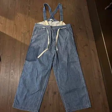 JOHNBULL 10oz 짐바브웨 데님 서스펜더 팬츠