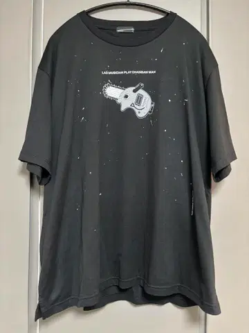 ladmusician 체인소 맨 콜라보 t 셔츠