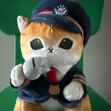 mofusand 역장냥 봉제 인형 S