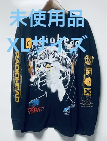 미사용품 RADIOHEAD L/S TEE XL 사이즈 USA제