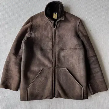 A.P.C. 90s 무스탕 자켓 다크 브라운 2 프랑스제