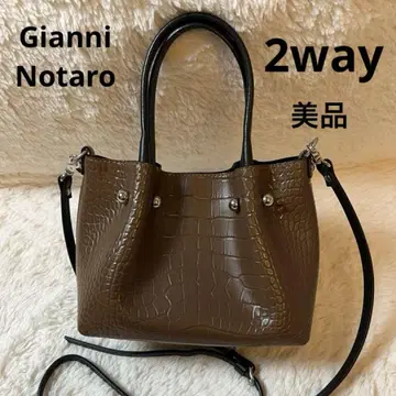 새상품급 Gianni Notaro 2way 핸드백 숄더백