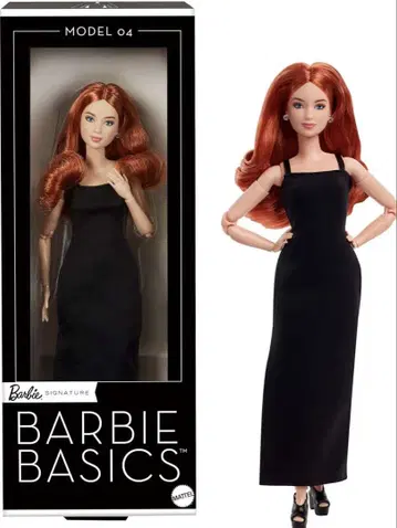 510257 새상품 바비(Barbie) 베이직 레드 브라운