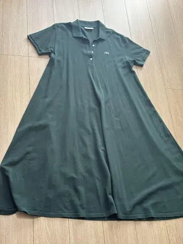 인디고 폴로 드레스 LACOSTE 라코스테 원피스 그린