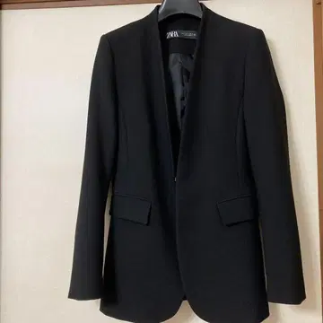 ZARA 노카라 블랙 자켓
