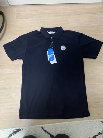 and per se 네이비 피케 셔츠 택 포함 미사용 새상품!