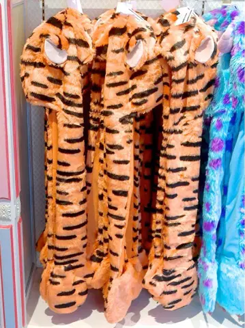 Disney 티거 101마리 강아지 패턴 머플러