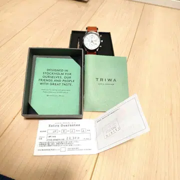 TRIWA LANSEN CHRONO3 새 배터리 유리 코팅