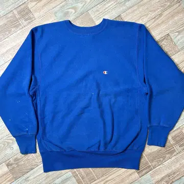 USA 90s 챔피온 리버스 위브 블루 XL 분위기