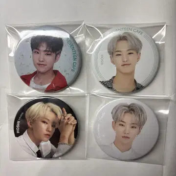 SEVENTEEN HOSHI 캔뱃지 4개 세트