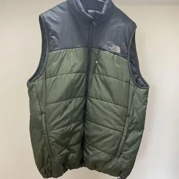 THE NORTH FACE 다운 베스트 올리브 그린