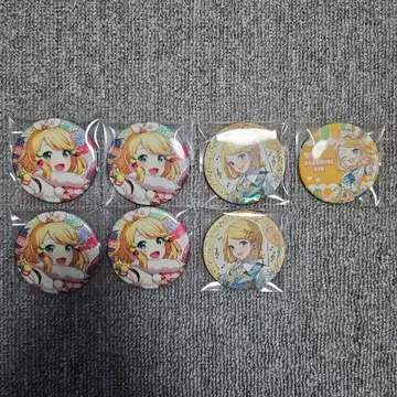 프로세카 카가미네 린 캔뱃지 묶음 판매
