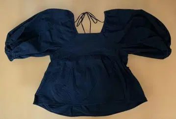 론 헤르만 블랙 벌룬 슬리브 상의 XS