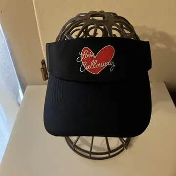 미사용 택 포함 Callaway 러브캘러웨이 선바이저 블랙