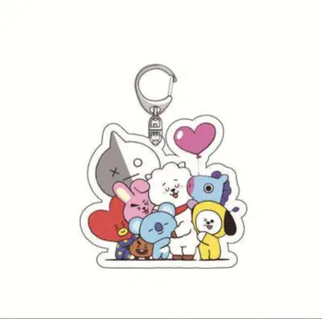 BTS 키링 4개