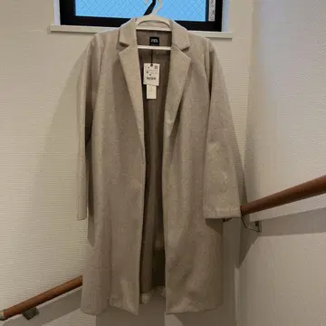 ZARA [미사용 새상품] 코트 여성용 베이지 M