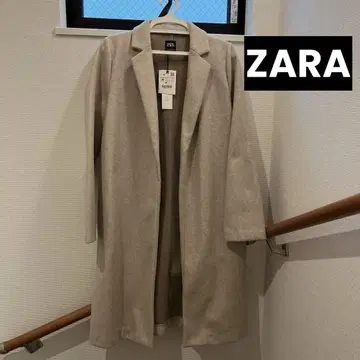 ZARA 새상품 미사용 (택 포함) 코트 여성용 베이지 M