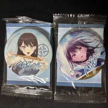 뱅드림 MYGO 캔뱃지 대만 한정판 시이나 타키 세트