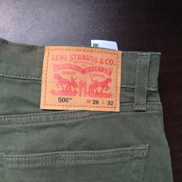 LEVI 506 스트레이트 데님 W28 L32