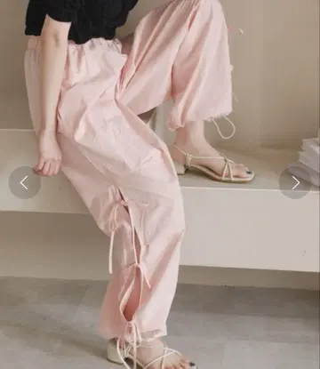 카스타네 핑크 카고 팬츠 M 사이즈