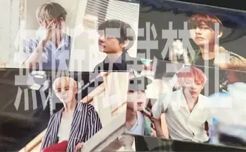 BTS V 태태 태현 K-POP 사진 세트 5장 세트 전시회 한정판