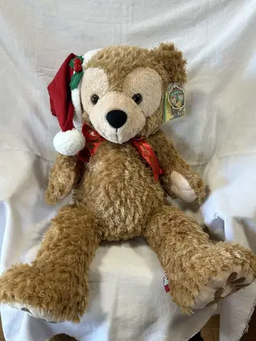 새상품 미사용 더피 봉제 인형 크리스마스 M사이즈 2016년