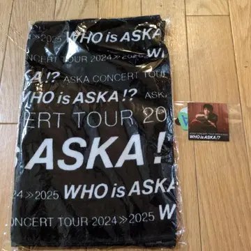 ASKA WHO is ASKA!? 콘서트 투어 굿즈