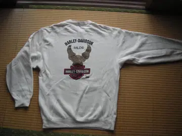 가격 인하 할리데이비슨 맨투맨 L 아이보리