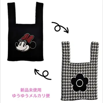 디즈니 마리콴트 미니 니트 백 MARY QUANT 마리쿠와