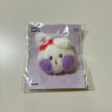 zeroni  popup 봉제 인형 유니니 유진 이모티콘 배지